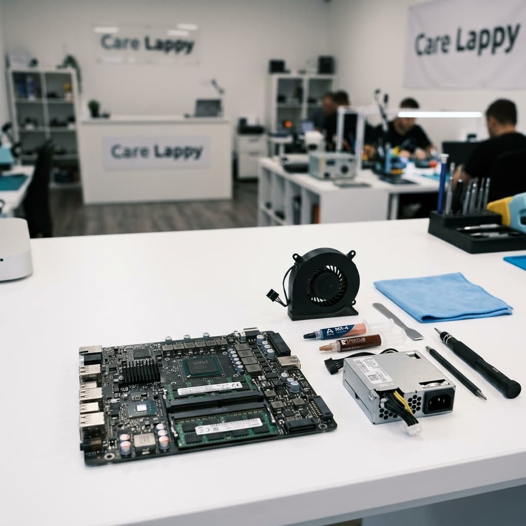Premium Mac Mini Repair parts and diagnostics by Care Lappy